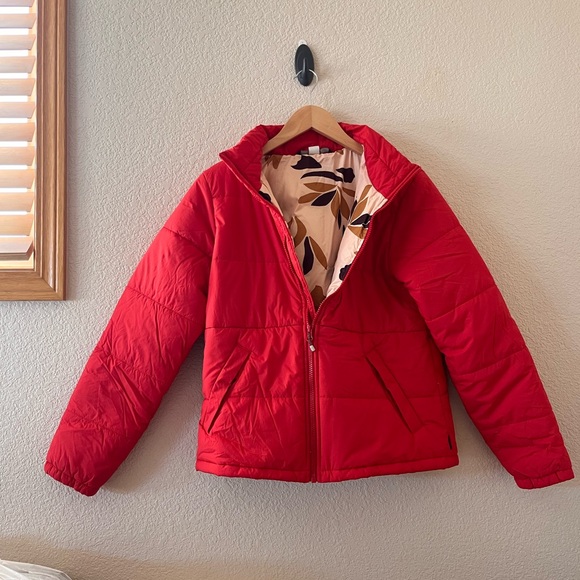 REI Jackets & Blazers - REI Co-op Groundbreaker Insulated Puff Coat Jacket in red